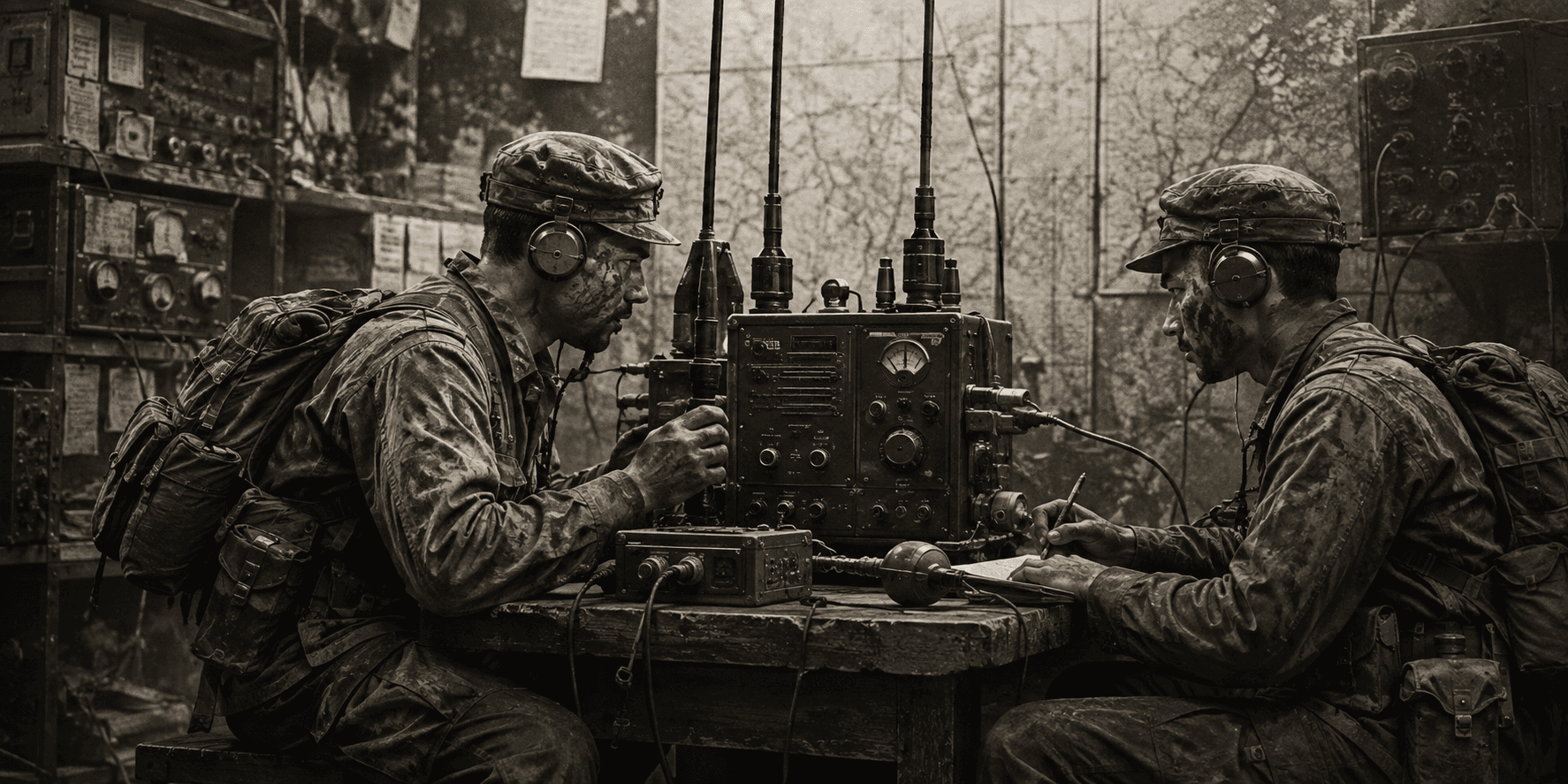 Military Communication — Then